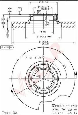 Brake Disc (628.1143)
