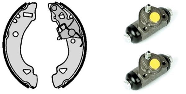 Brake Shoe Set (608.7974)