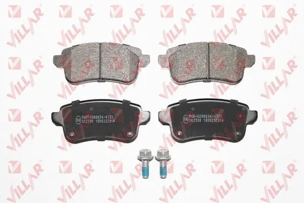 Brake Pad Set, disc brake (626.2014)