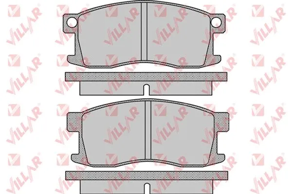 Brake Pad Set, disc brake (626.1094)