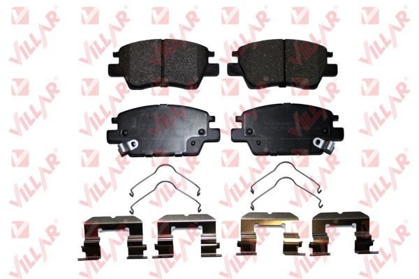 Brake Pad Set, disc brake (626.2051K)