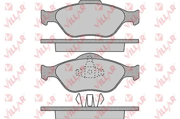 Brake Pad Set, disc brake (626.1088)
