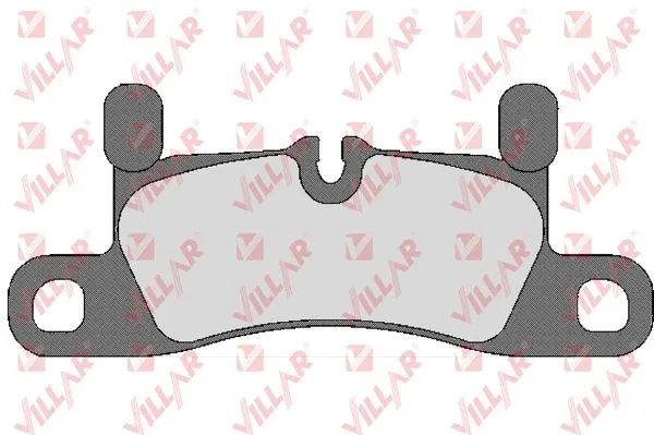 Brake Pad Set, disc brake (626.1758)
