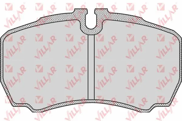 Brake Pad Set, disc brake (626.0830)