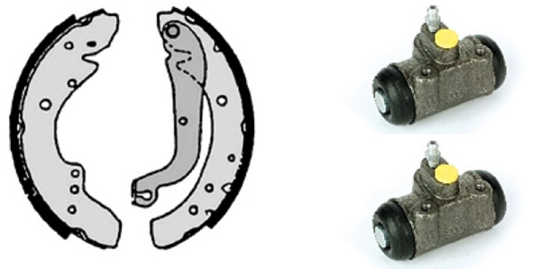 Brake Shoe Set (608.8110)