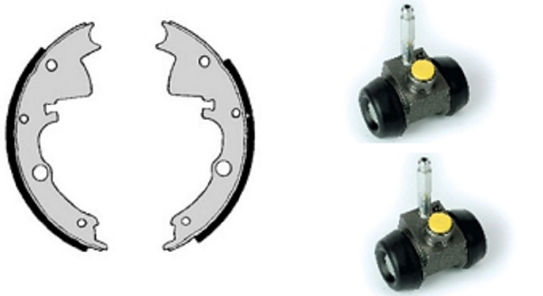 Brake Shoe Set (608.8113)