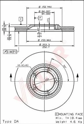 Brake Disc (628.1526)
