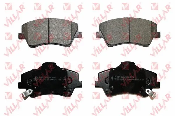 Brake Pad Set, disc brake (626.2195)