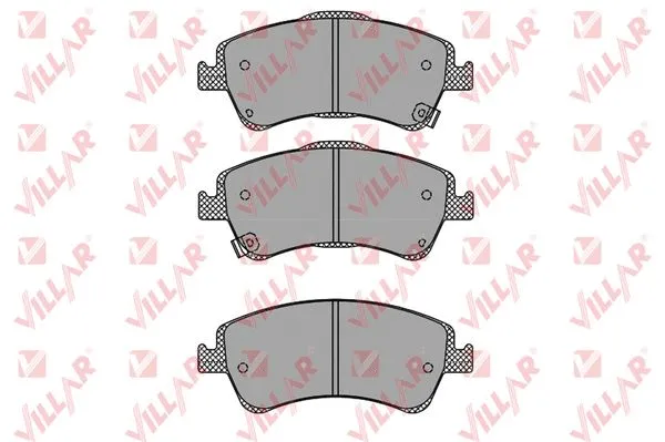 Brake Pad Set, disc brake (626.1313)