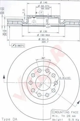 Brake Disc (628.2172)