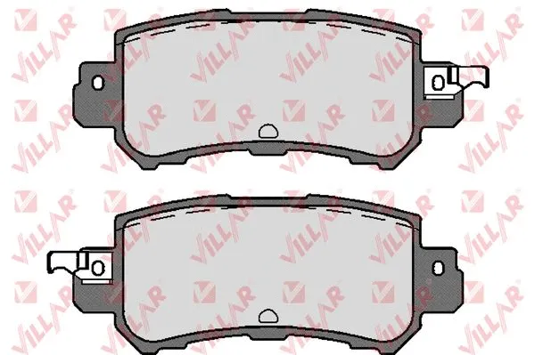 Brake Pad Set, disc brake (626.1756)