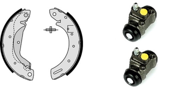 Brake Shoe Set (608.8089)