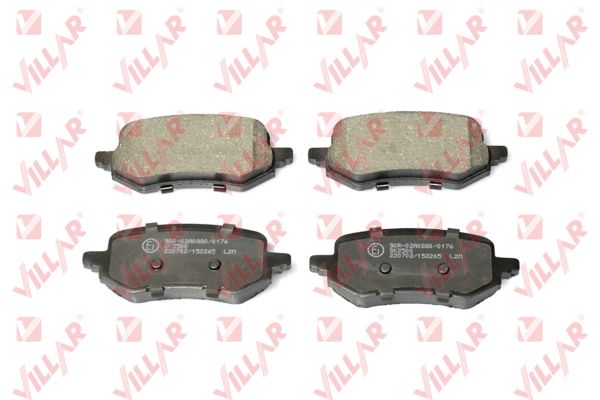 Brake Pad Set, disc brake (626.2265)