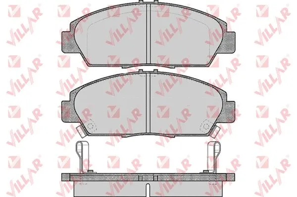 Brake Pad Set, disc brake (626.0567)
