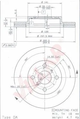 Brake Disc (628.0515)