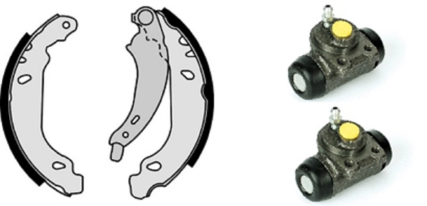 Brake Shoe Set (608.8125)