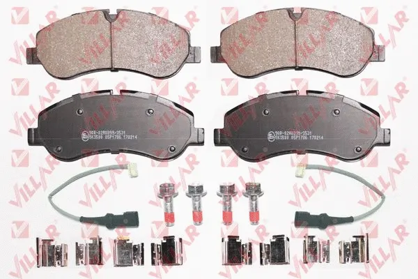 Brake Pad Set, disc brake (626.1786A)