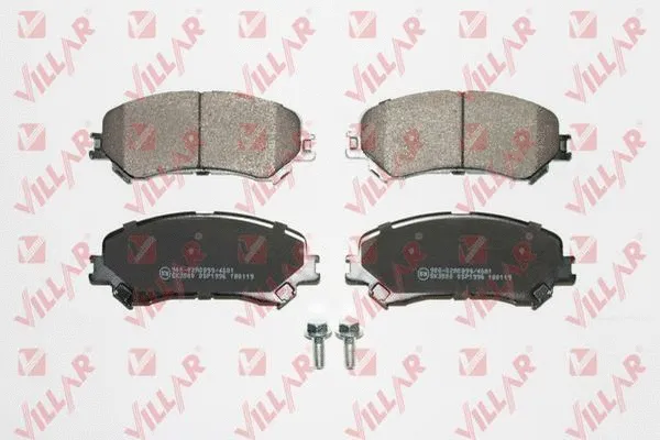 Brake Pad Set, disc brake (626.1996)