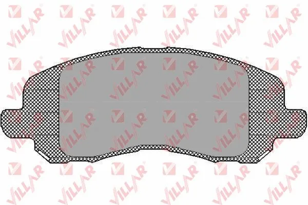 Brake Pad Set, disc brake (626.1430)