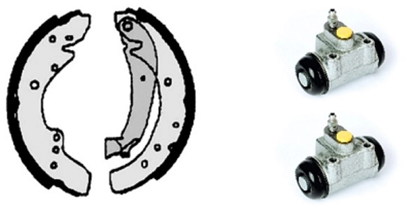Brake Shoe Set (608.7963)