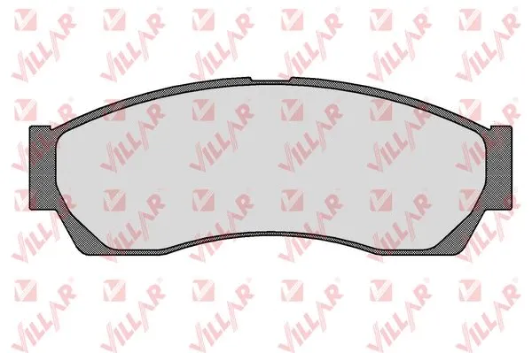 Brake Pad Set, disc brake (626.1553)