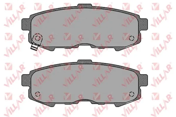 Brake Pad Set, disc brake (626.1503)