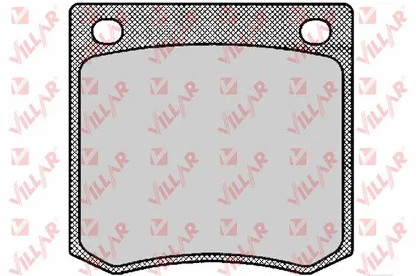 Brake Pad Set, disc brake (626.0394)