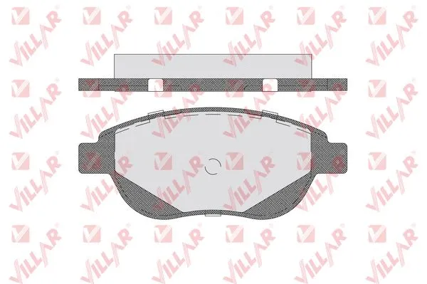 Brake Pad Set, disc brake (626.1751)