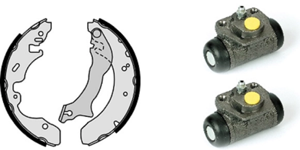 Brake Shoe Set (608.8123)