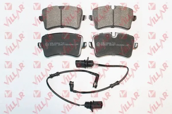 Brake Pad Set, disc brake (626.1826A)