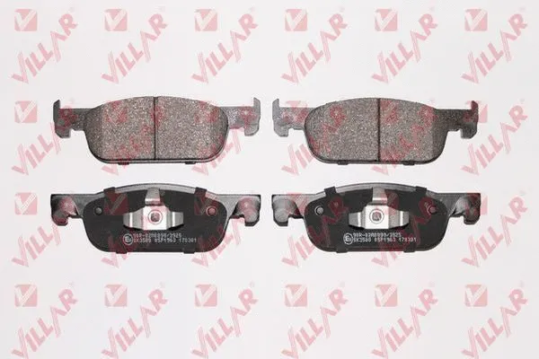 Brake Pad Set, disc brake (626.1963)