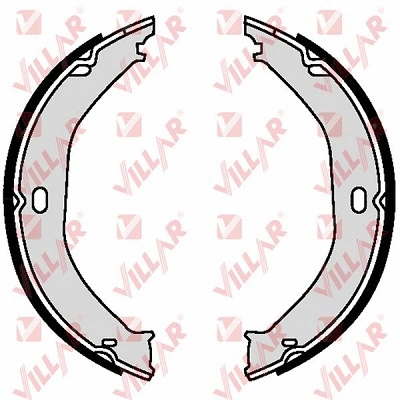 Brake Shoe Set, parking brake (629.0279)