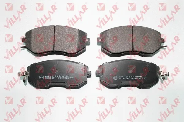 Brake Pad Set, disc brake (626.2077)