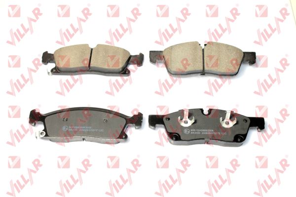 Brake Pad Set, disc brake (626.2272)