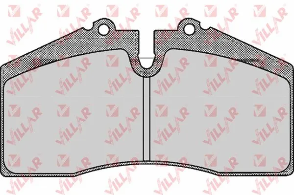 Brake Pad Set, disc brake (626.0466)