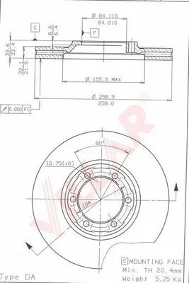 Brake Disc (628.1407)