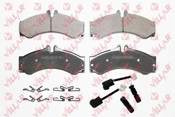 Brake Pad Set, disc brake (626.1517A)