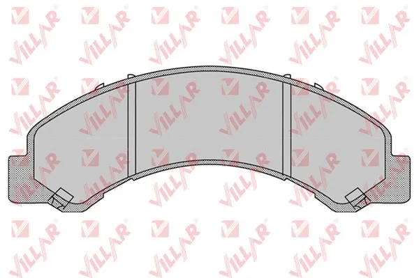 Brake Pad Set, disc brake (626.1063)