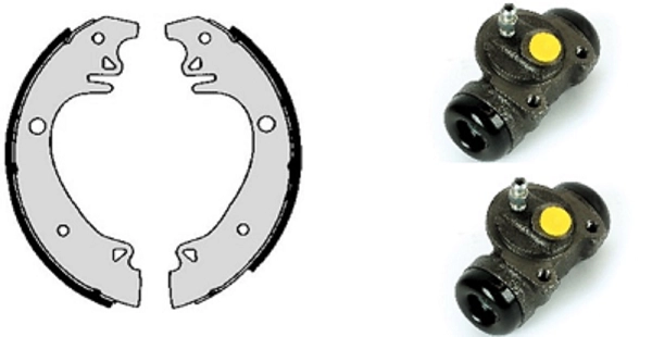 Brake Shoe Set (608.7854)