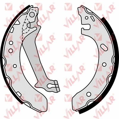 Brake Shoe Set (629.0231)