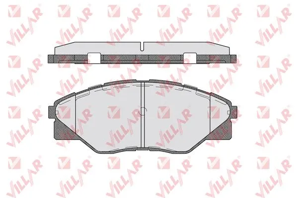 Brake Pad Set, disc brake (626.1718)