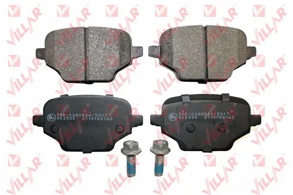 Brake Pad Set, disc brake (626.2162)