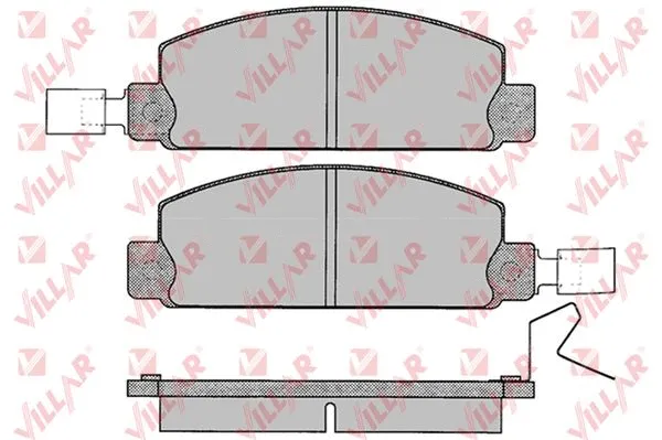 Brake Pad Set, disc brake (626.0051)