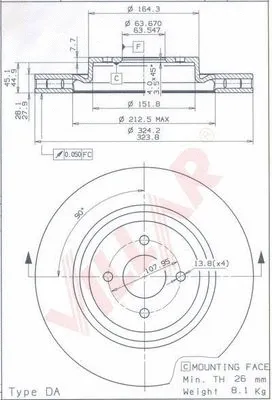 Brake Disc (628.1947)