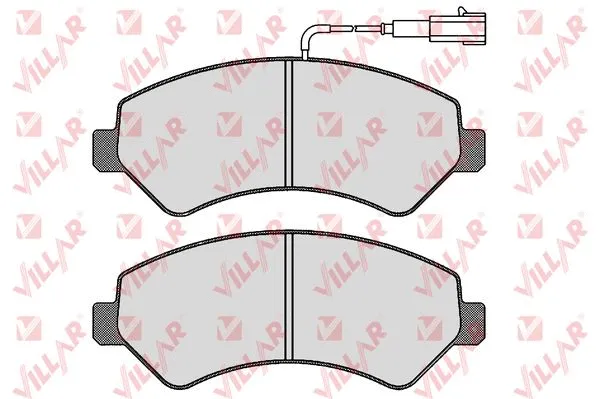 Brake Pad Set, disc brake (626.1721)