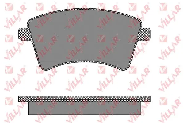 Brake Pad Set, disc brake (626.1465)