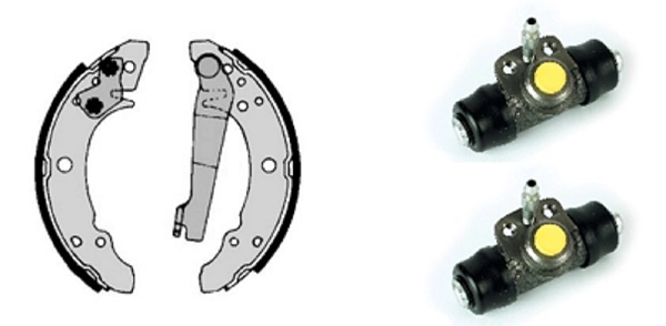 Brake Shoe Set (608.7947)