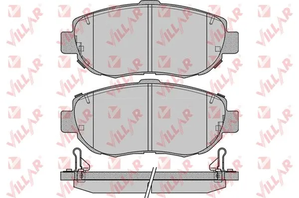 Brake Pad Set, disc brake (626.1033)