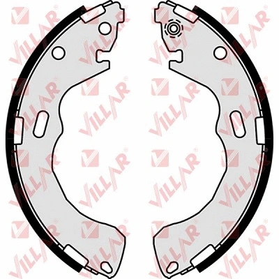 Brake Shoe Set (629.0817)