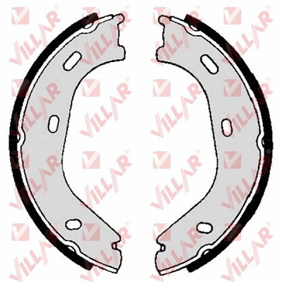 Brake Shoe Set, parking brake (629.0298)